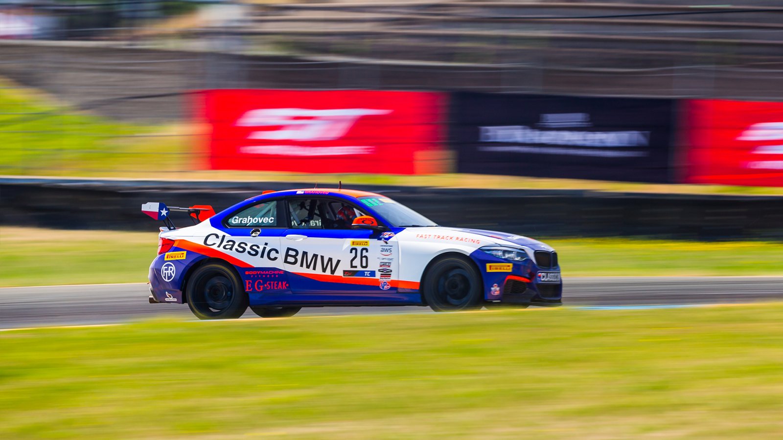Toby Grahovec Ready to Advance to the Top Step of the Podium This Weekend at Portland in the SRO TC America Action 