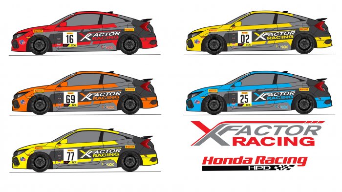 X-Factor Racing Returns to Professional Racing with 6-Car Effort in TC America