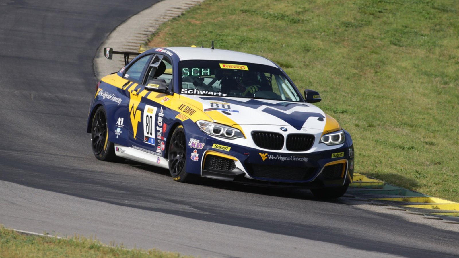 Schwartz Opens VIR Weekend with Quickest Practice 1 Time