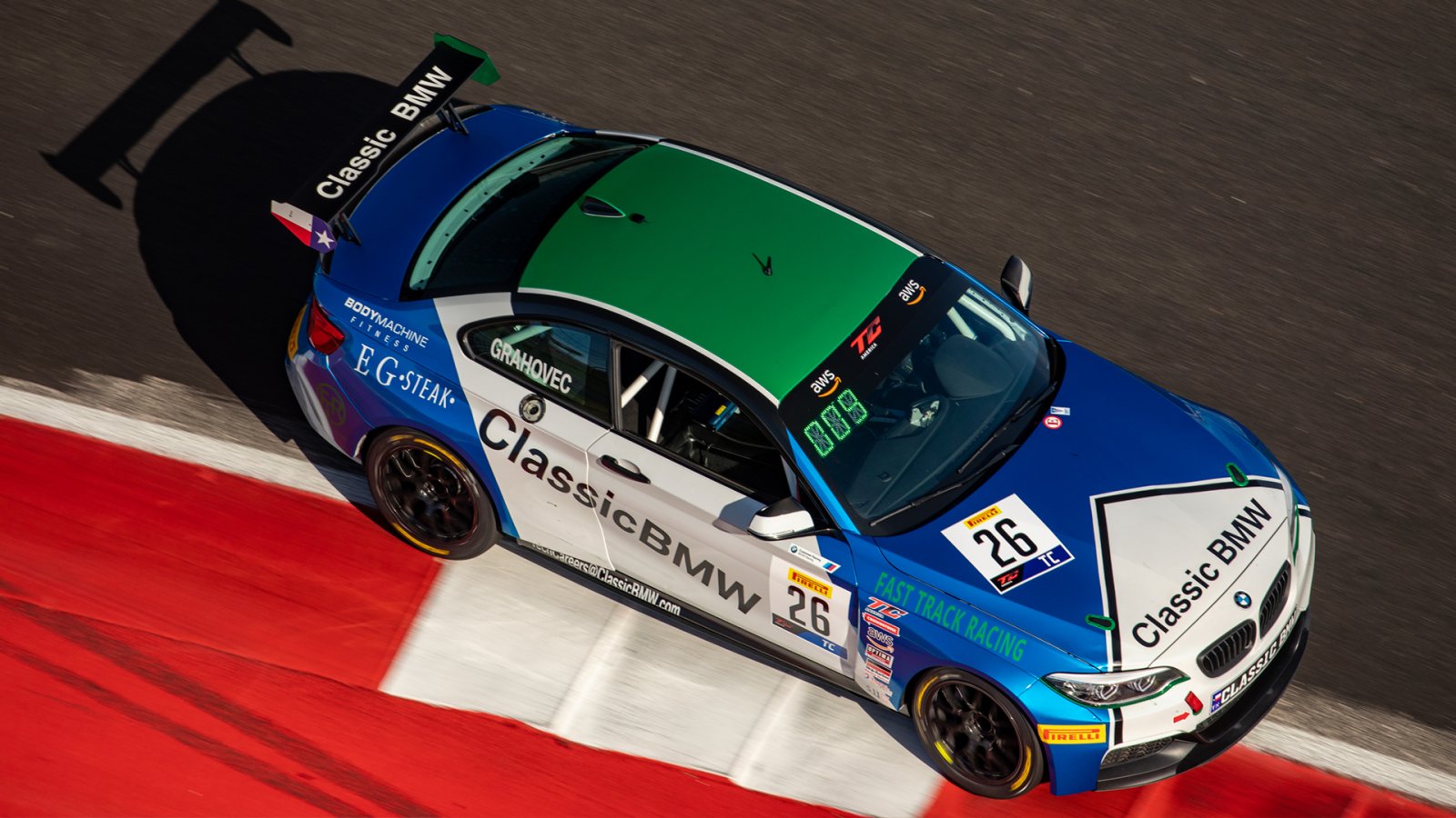 Grahovec Looks for Another TC America Win This Weekend at COTA, Fast Track Racing/Classic BMW Team Comes Back to Home Track  