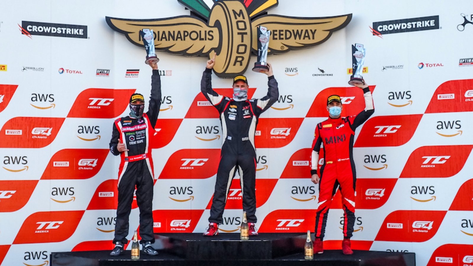 CrowdStrike a Big Winner at Indianapolis in SRO America Finale
