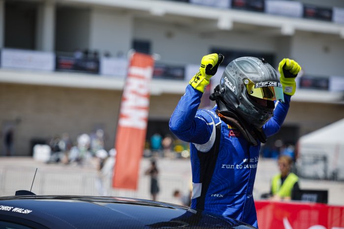 Walsh, Iglesias Jr., and Garcia Rise to the Occasion in Race 2