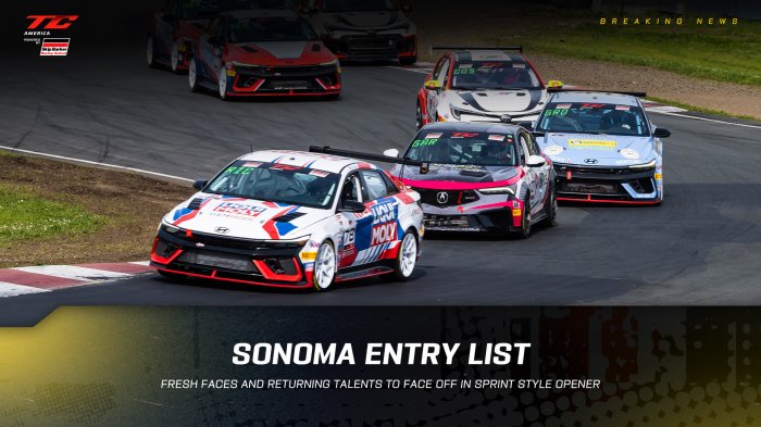 TC America Powers Into 2026 Season at Sonoma Raceway