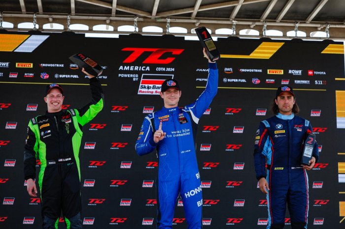 Walsh, Ricca, and Groenke Take Dominant Race 1 Wins