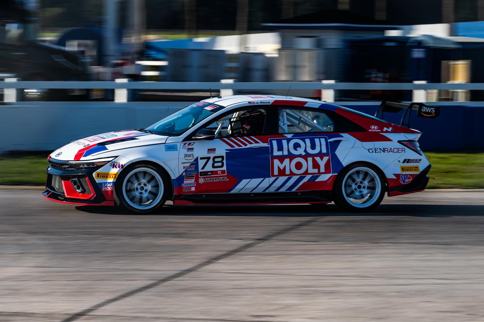 Ricca Autosport Sets the Tone at Sebring in Practice 1