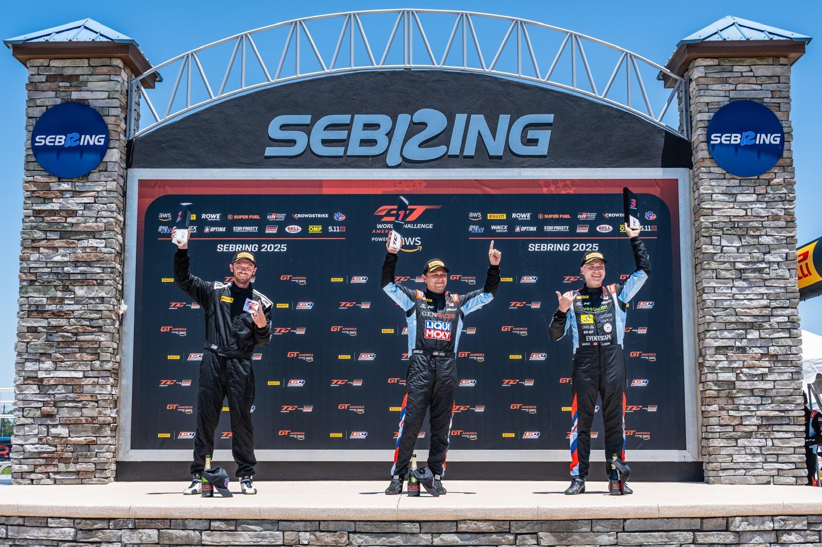 Ricca Wins as Temperatures Rise in Exciting TC America Race 1 at Sebring