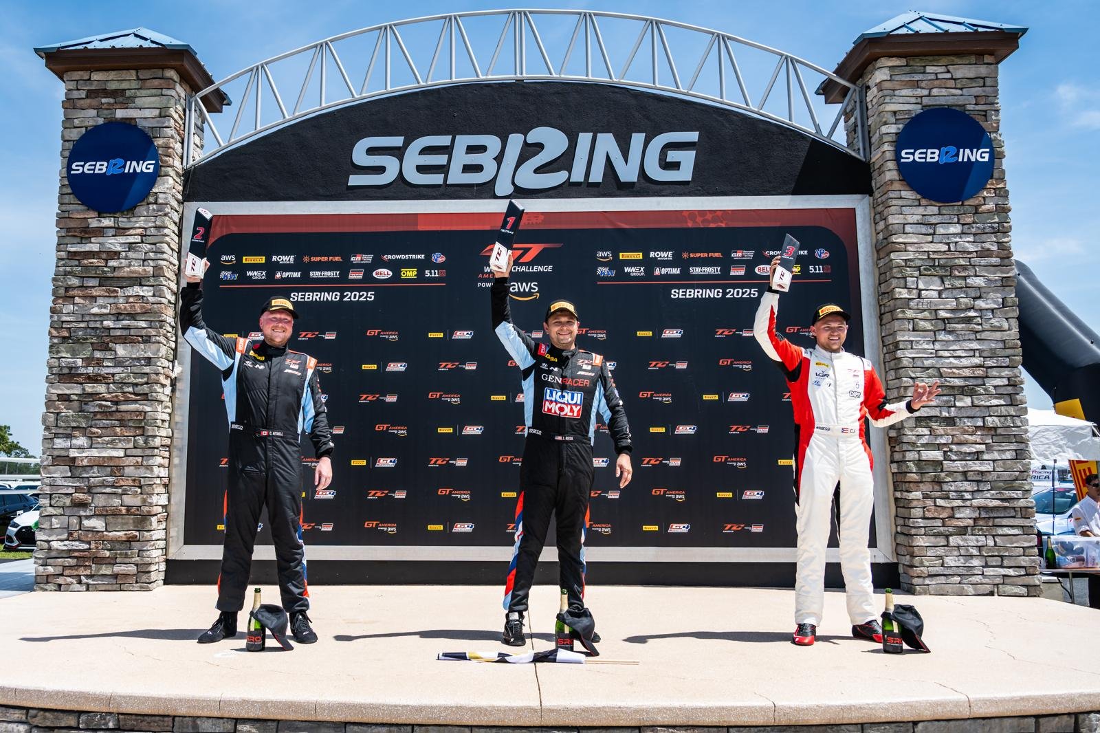 Ricca Completes Perfect Sweep as Final Race Delivers Last-Lap Drama at Sebring