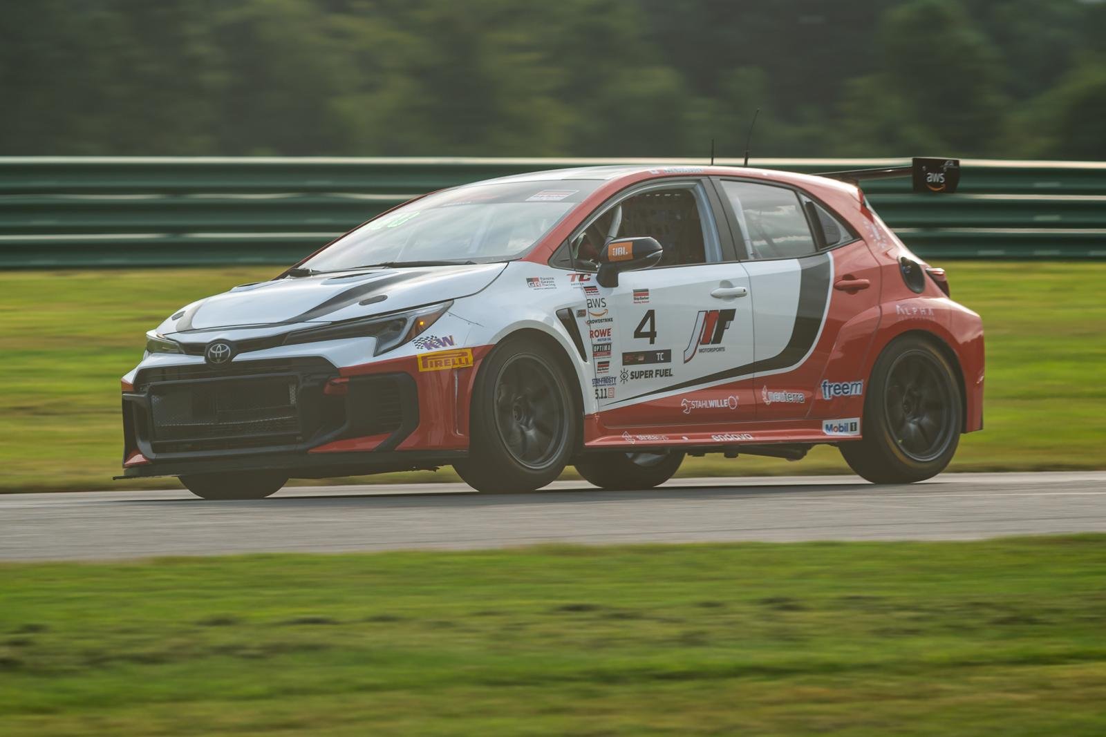 Toyota Tops the Chart as Hyundai Pushes Hard in TC America Practice 2 at VIR