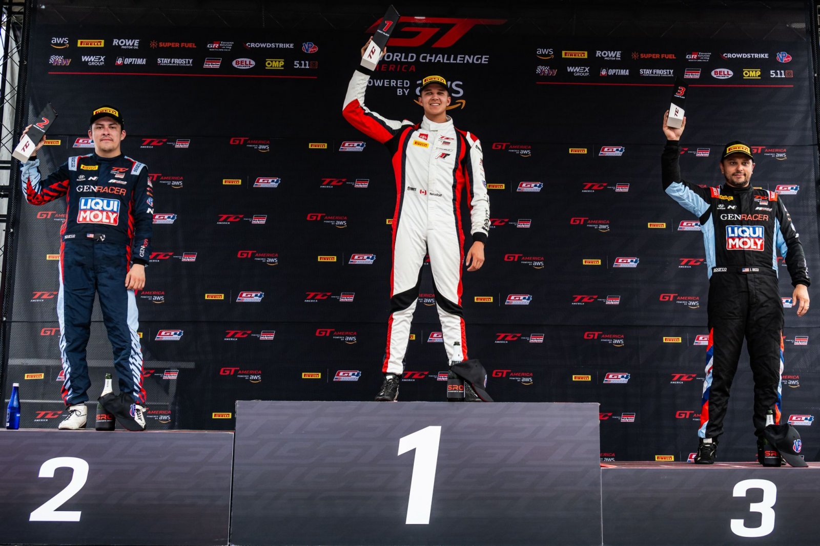Neudorf Takes Commanding First Win in Rain-Tested Race 1 at VIR