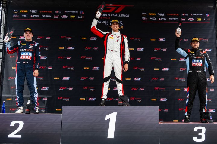 Neudorf Takes Commanding First Win in Rain-Tested Race 1 at VIR