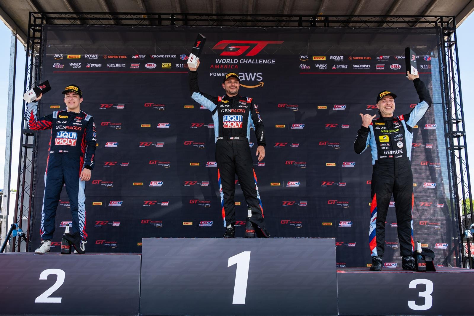 Ricca Autosport Sweeps the Podium in TC America Race 2 at VIR
