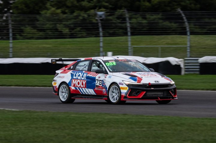 2025 TC America Champion Ricca Leads the Way in Opening Practice at Indianapolis Motor Speedway