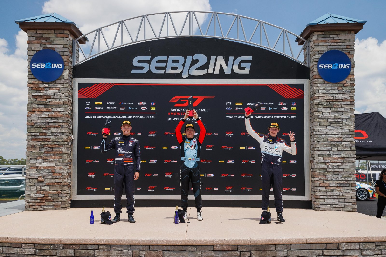 Castro Leads Ricca Autosport 1-2-3 in Opening Race at Sebring