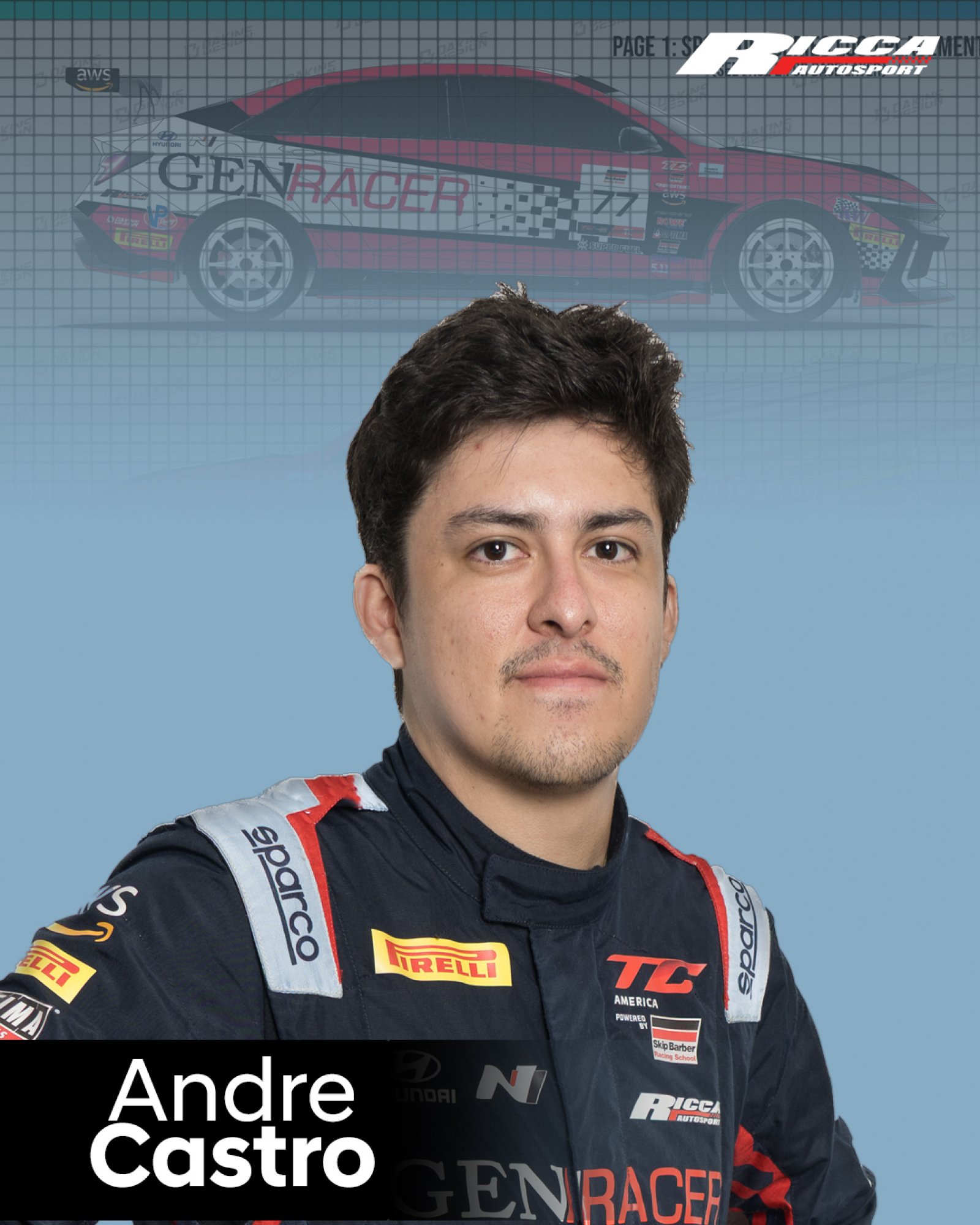 Ricca Autosport: Get to Know Andre Castro