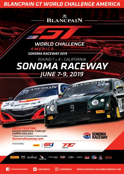 Sonoma Raceway poster
