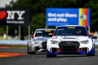 #15 Audi Sport RS3 LMS (DSG) of Bryan Putt, eEuroparts.com ROWE Racing, Watkins Glen World Challenge America, Watkins Glen NY
 | SRO Motorsports Group
