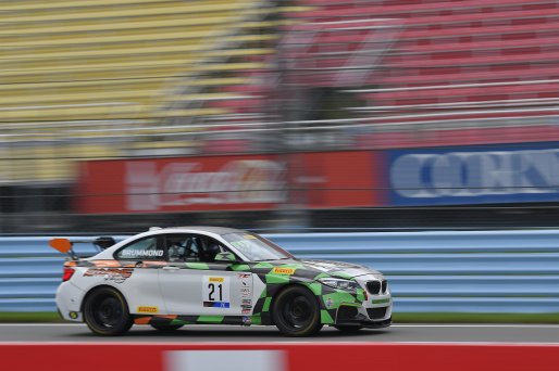 #21 BMW M240iR Cup of Mark Brummond  with Auto Technic Racing

Watkins Glen World Challenge America , Watkins Glen NY

 | Gavin Baker/SRO
