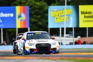 #15 Audi Sport RS3 LMS (DSG) of Bryan Putt, eEuroparts.com ROWE Racing, Watkins Glen World Challenge America, Watkins Glen NY
 | SRO Motorsports Group