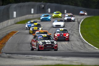 #59 MINI Cooper JCW of Mark Pombo  with MINI JCW Team

Road America World Challenge America , Elkhart Lake WI | Gavin Baker/SRO
