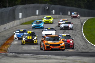 #69 Honda Civic Si of Chris Haldeman  with X-Factor Racing

Road America World Challenge America , Elkhart Lake WI | Gavin Baker/SRO
