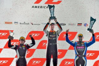 #69 Honda Civic Si of Chris Haldeman  with X-Factor Racing

Nick Wittmer 

Tomas Mejia  

Road America World Challenge America , Elkhart Lake WI | Gavin Baker/SRO
