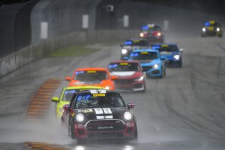 #59 MINI Cooper JCW of Mark Pombo  with MINI JCW Team

Road America World Challenge America , Elkhart Lake WI | Gavin Baker/SRO
