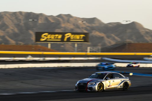 #3 Audi Sport RS3 LMS (DSG) of Michael McCann Jr  with McCann Racing

2019 Blancpain GT World Challenge America - Las Vegas, Las Vegas NV | Gavin Baker/SRO
