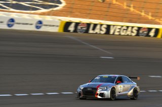 #27 Audi Sport RS3 LMS (DSG) of Christian Cole  with McCann Racing

2019 Blancpain GT World Challenge America - Las Vegas, Las Vegas NV | Gavin Baker/SRO
