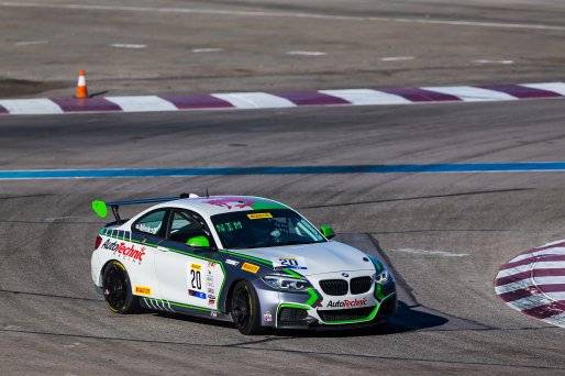 #20 BMW M240iR Cup of Robert Nimkoff  with Auto Technic Racing

2019 Blancpain GT World Challenge America - Las Vegas, Las Vegas NV | Fabian Lagunas/SRO