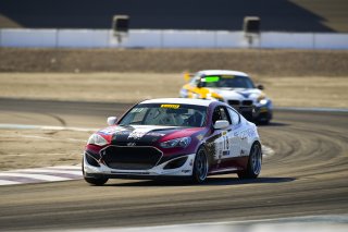 #78 Hyundai Veloster N of Jeff Ricca  with GenRacer

2019 Blancpain GT World Challenge America - Las Vegas, Las Vegas NV | Gavin Baker/SRO
