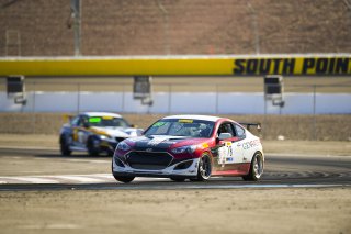 #78 Hyundai Veloster N of Jeff Ricca  with GenRacer

2019 Blancpain GT World Challenge America - Las Vegas, Las Vegas NV | Gavin Baker/SRO
