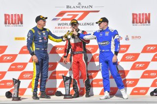 #78 Hyundai Veloster N of Jeff Ricca  with GenRacer

Johan Schwartz 

Chandler Hull  

2019 Blancpain GT World Challenge America - Las Vegas, Las Vegas NV | Gavin Baker/SRO
