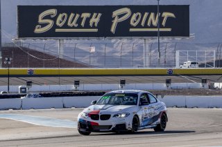 #90 BMW M240iR Cup of Austen Smith, Dasboot Motorsports, SRO TC America, Las Vegas, September 2019.
 | Brian Cleary/SRO