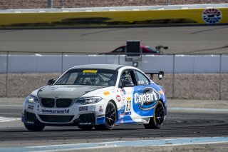 #63 BMW M240iR Cup of James Clay, Copart/BimmerWorld Racing, SRO TC America, Las Vegas, September 2019.
 | Brian Cleary/SRO