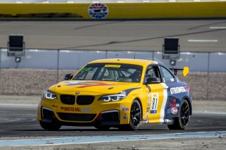 #81 BMW M240iR Cup of Steve Streimer, Rooster Hall Racing, SRO TC America, Las Vegas, September 2019.
 | Brian Cleary/SRO