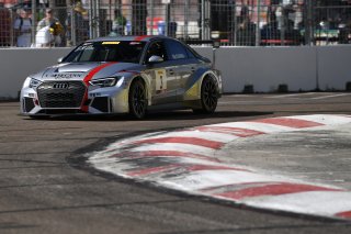 #3 McCann Racing Audi Sport RS3 LMS (DSG) Michael McCann Jr 

Streets of St. Petersburg

St Petersburg FL. Photo by SRO / Gavin Baker photography | © 2018 Gavin Baker
Gavin Baker
www.GavinBakerPhotography.com