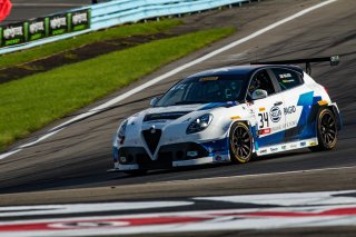 #34 Alfa Romeo Giulietta TCR of James Walker, Risi Competizione, Watkins Glen World Challenge America, Watkins Glen NY
 | Regis Lefebure/SRO
                                      