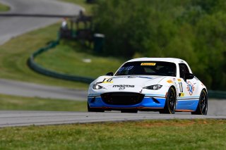 #10 Mazda Global MX5 Cup ND.2 of Jenny Gannett  

VIRginia International Raceway, Alton VA | Gavin Baker/SRO
