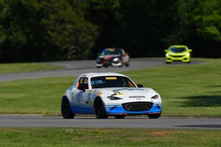 #10 Mazda Global MX5 Cup ND.2 of Jenny Gannett  

VIRginia International Raceway, Alton VA | Gavin Baker/SRO
