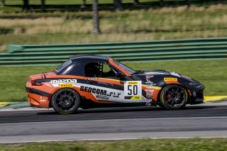 #50, Mazda Global MX5 Cup ND.1, Dinah Weisberg, TCA, VIRginia International Raceway, Alton VA
 | Brian Cleary/SRO
