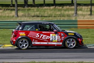 #59, MINI Cooper MINI USA, Mark Pombo, TCA, VIRginia International Raceway, Alton VA
 | Brian Cleary/SRO

