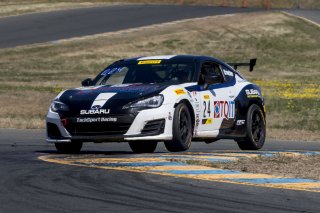 #24, TechSport Racing, Subaru BRZ tS, Robert Crocker, SRO at Sonoma Raceway, Sonoma CA
 | Brian Cleary/SRO
     