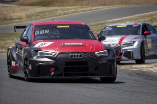 #18, EXR Team by Premat, Audi Sport RS3 LMS (DSG), Stephen Vajda, Morgan, Preyez, Vajda Autosport, Hexis, SRO at Sonoma Raceway, Sonoma CA
 | Brian Cleary/SRO
