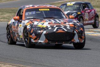 #74, Copeland Motorsports, Mazda Global MX5 Cup ND.2, Tyler Maxson, Four Seasons Express Auto Wash, SRO at Sonoma Raceway, Sonoma CA
 | Brian Cleary/SRO

