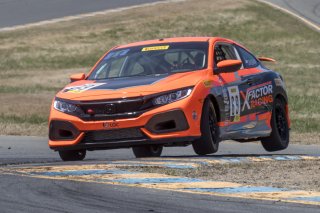 #69, X-Factor Racing, Honda Civic Si, Chris Haldeman, Honda Performance Developement, X factor racing, G-loc brakes, black armour helmets, SRO at Sonoma Raceway, Sonoma CA
 | Brian Cleary/SRO
