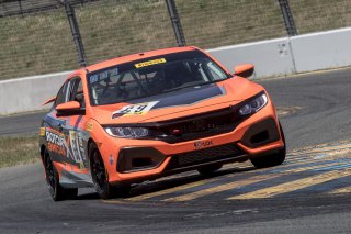 #69, X-Factor Racing, Honda Civic Si, Chris Haldeman, Honda Performance Developement, X factor racing, G-loc brakes, black armour helmets, SRO at Sonoma Raceway, Sonoma CA
 | Brian Cleary/SRO
