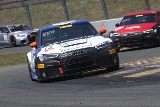 #15, eEuroparts.com ROWE Racing, Audi Sport RS3 LMS (DSG), Bryan Putt, eEuroparts.com, ROWE Motor Oil, Audi Genuine Parts, Aires, OcuTek, SRO at Sonoma Raceway, Sonoma CA
 | SRO Motorsports Group