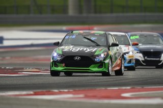 #18 TCA, CB Motorsports, Caleb Bacon, Hyundai Veloster Turbo, 2020 SRO Motorsports Group - Circuit of the Americas, Austin TX
 | SRO Motorsports Group