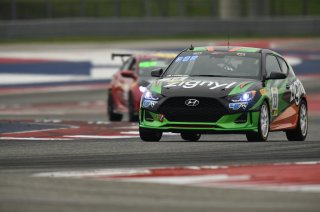 #33 TCA, CB Motorsports, Matt Forbush, Hyundai Veloster Turbo, 2020 SRO Motorsports Group - Circuit of the Americas, Austin TX
 | SRO Motorsports Group