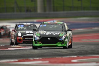 #18 TCA, CB Motorsports, Caleb Bacon, Hyundai Veloster Turbo, 2020 SRO Motorsports Group - Circuit of the Americas, Austin TX
 | SRO Motorsports Group